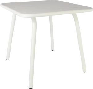 Durafurn Lisbon 80×80 Table white