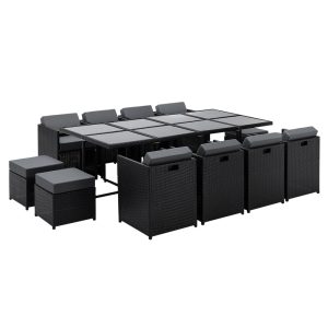 outdoor furniture 13 piece set