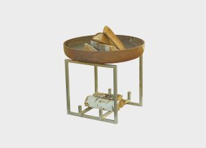 ALFRED RIESS Hekla Steel Fire Pit - Medium