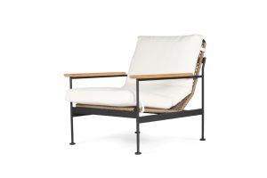 Bryce Outdoor 1 Seater Sofa – Asteroid Black