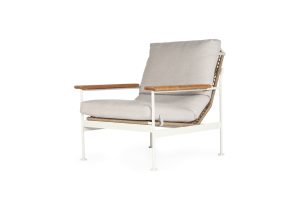 Bryce Outdoor 1 Seater Sofa – Pearl White