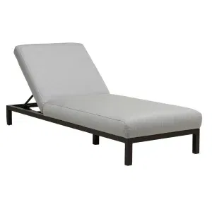 Aruba Rounded Sunbed - Lead
