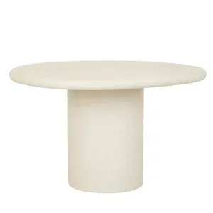 Lucia Curve Dining Table - Sand Dune