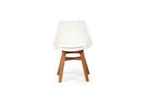 Oceanic Outdoor Dining Chair – White