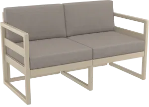 Siesta Mykonos Lounge Sofa taupe